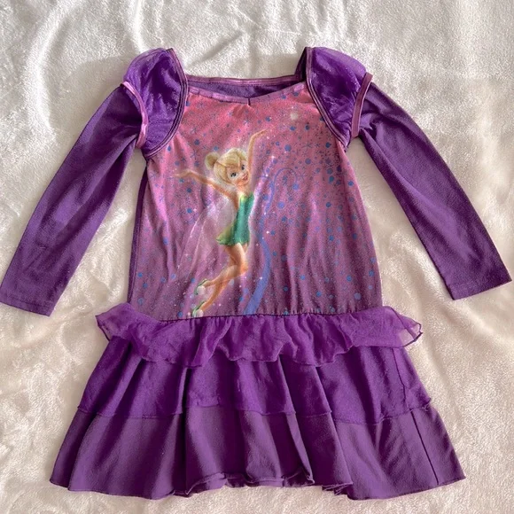 Disney Pajamas Disney Store Tinkerbell Nightgown Size 5 Poshmark